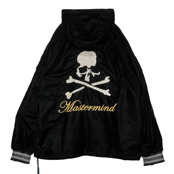 VELOUR HOODED SOUVENIR BLOUSON