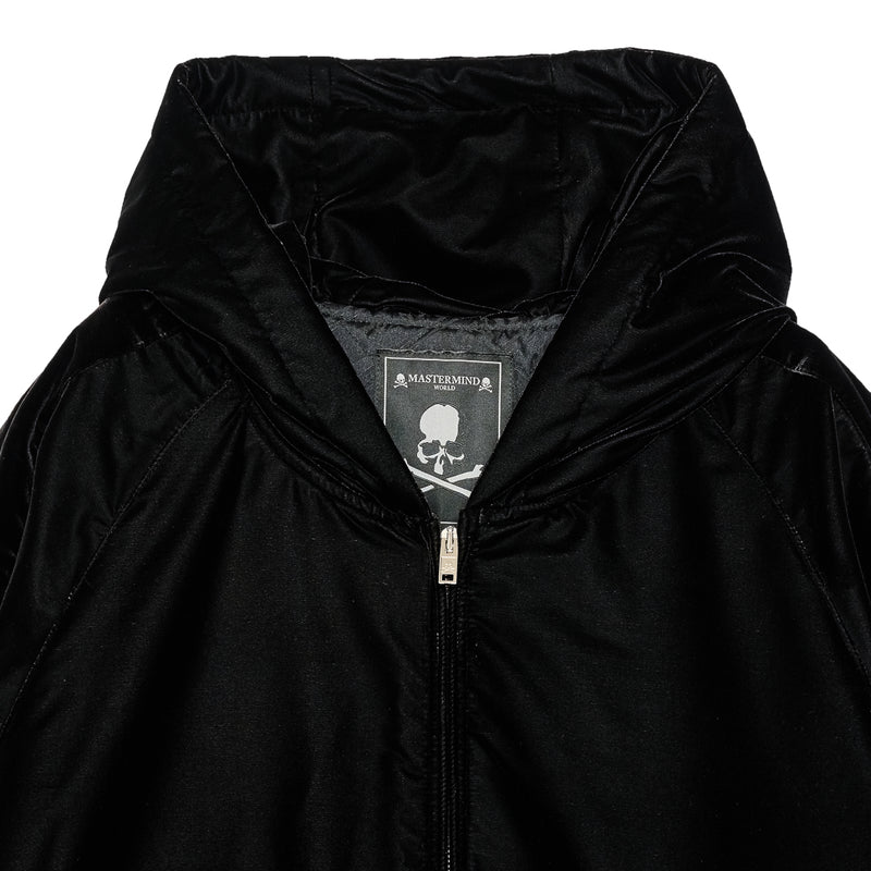 VELOUR HOODED SOUVENIR BLOUSON