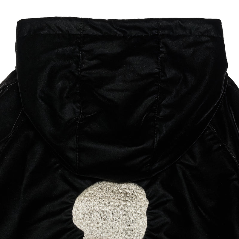 VELOUR HOODED SOUVENIR BLOUSON
