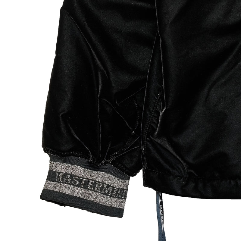 VELOUR HOODED SOUVENIR BLOUSON