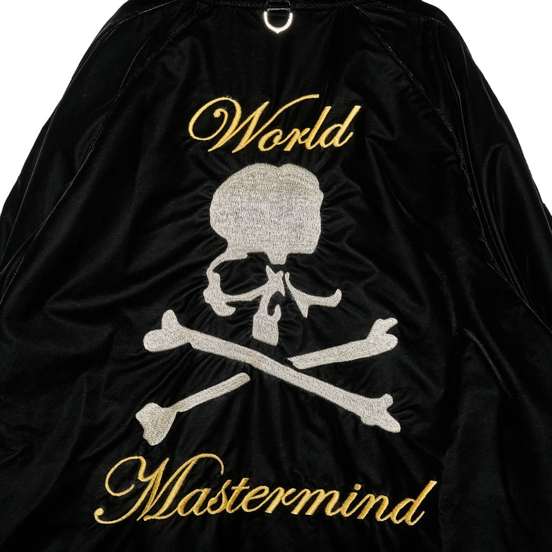 VELOUR HOODED SOUVENIR BLOUSON