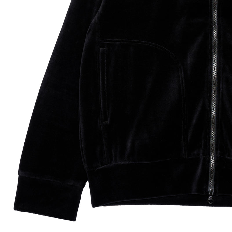 VELOUR TRACK JACKET