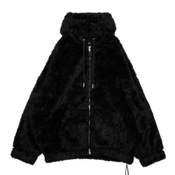 POLAR BEAR ZIP-UP HOODIE<br>[OVERSIZED]