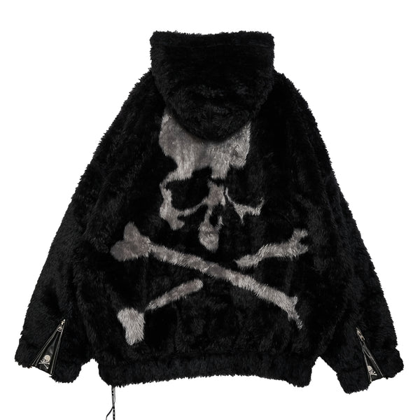 POLAR BEAR ZIP-UP HOODIE<br>[OVERSIZED]