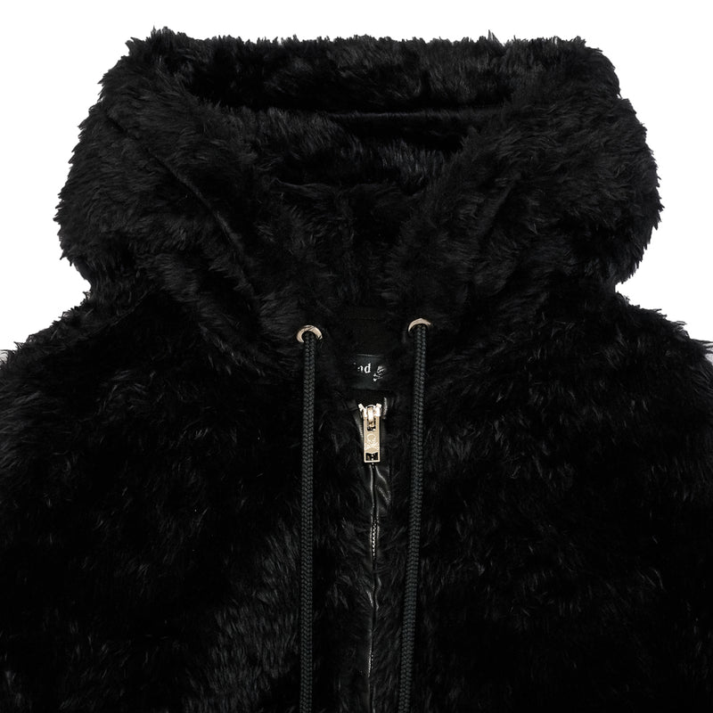 POLAR BEAR ZIP-UP HOODIE<br>[OVERSIZED]