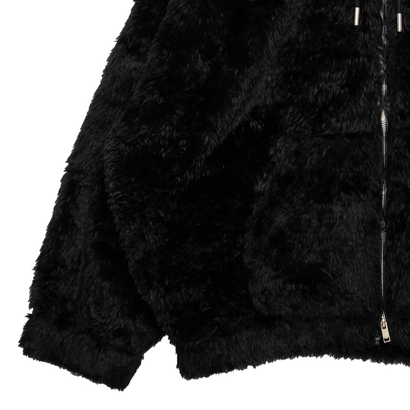 POLAR BEAR ZIP-UP HOODIE<br>[OVERSIZED]