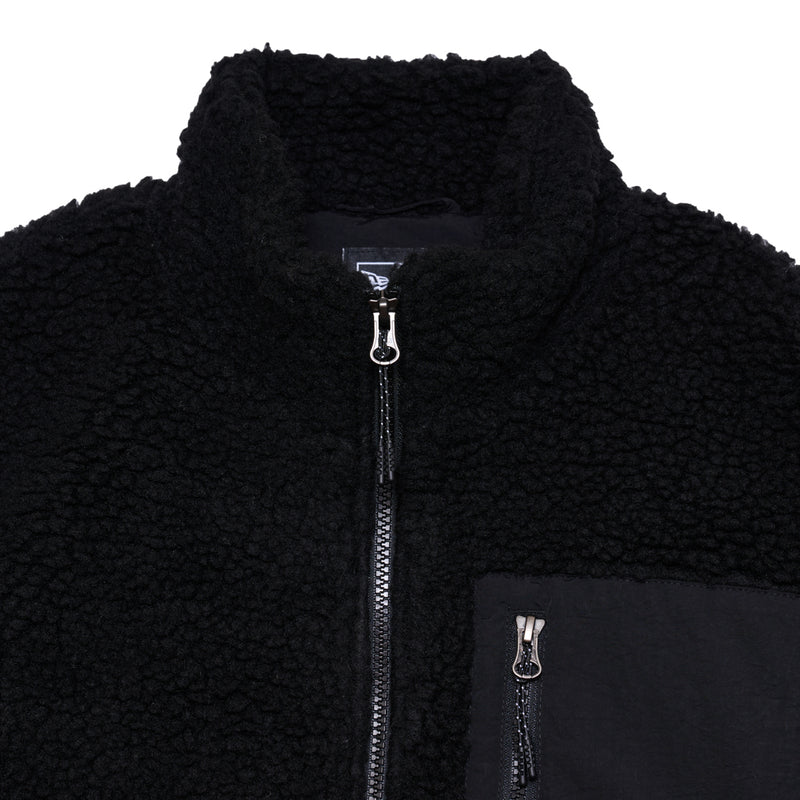 BOA BLOUSON MMJ LOGO BLK WHT