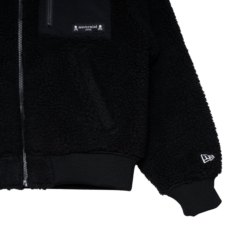 BOA BLOUSON MMJ LOGO BLK WHT