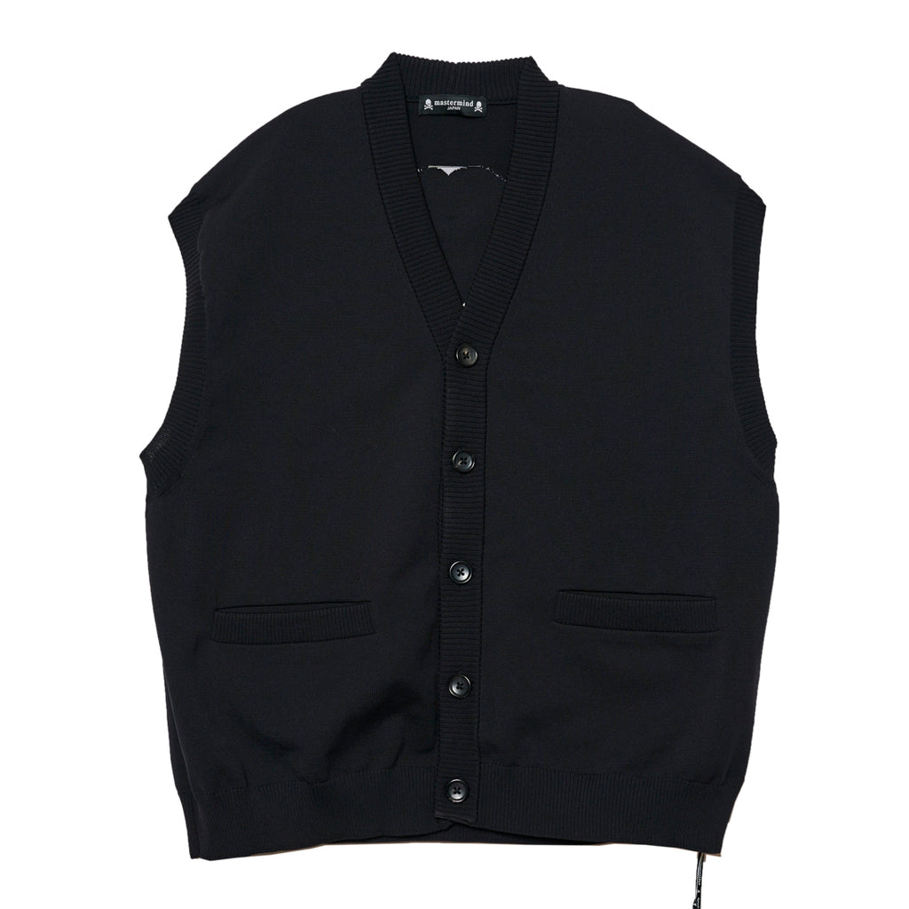 SKULL KNIT VEST – mastermind pvstore