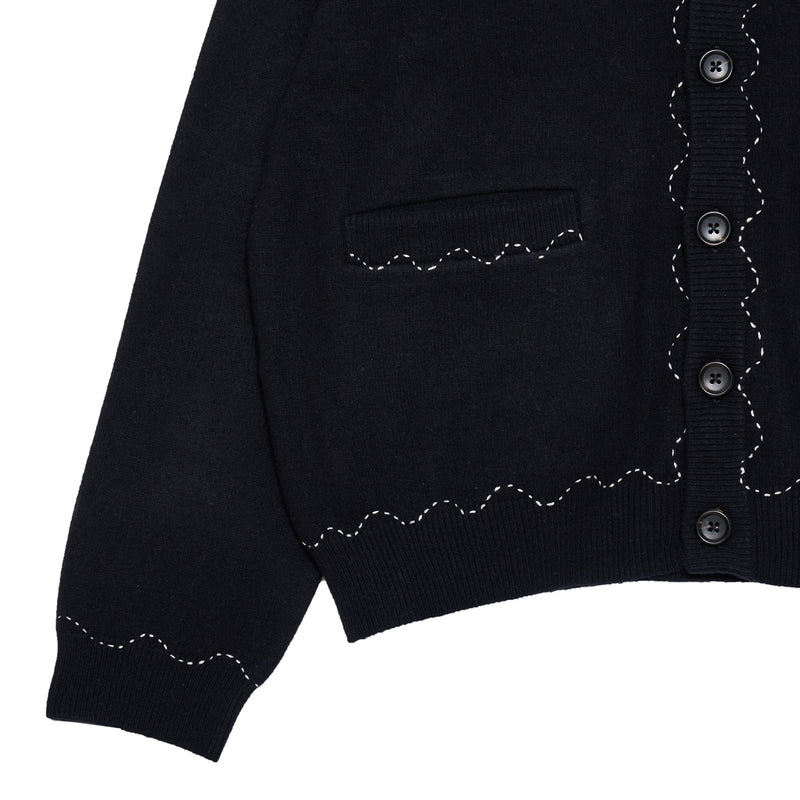 HAND STITCH CARDIGAN<br>[BOXY FIT]