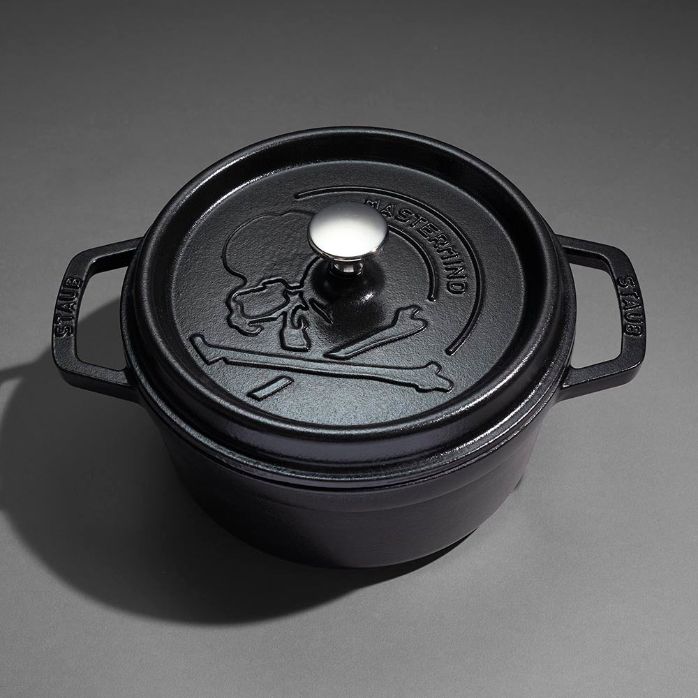 ストウブ　STAUB MASTERMINDココット22cm ブラック MASTERMIND マスターマインド ココット22cm ブラック
