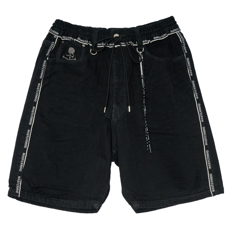 INSIDE-OUT DENIM SHORTS