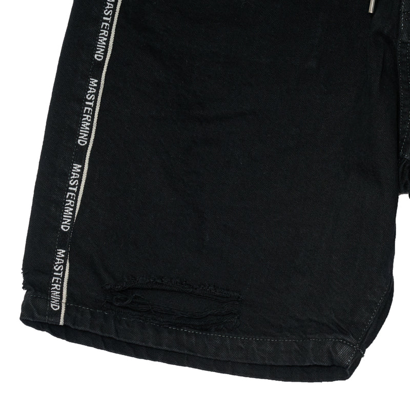 INSIDE-OUT DENIM SHORTS