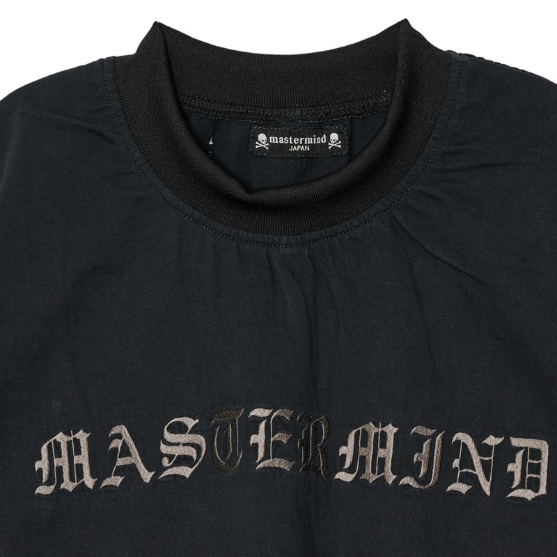 DISTRESSED SS PULLOVER DENIM SHIRT