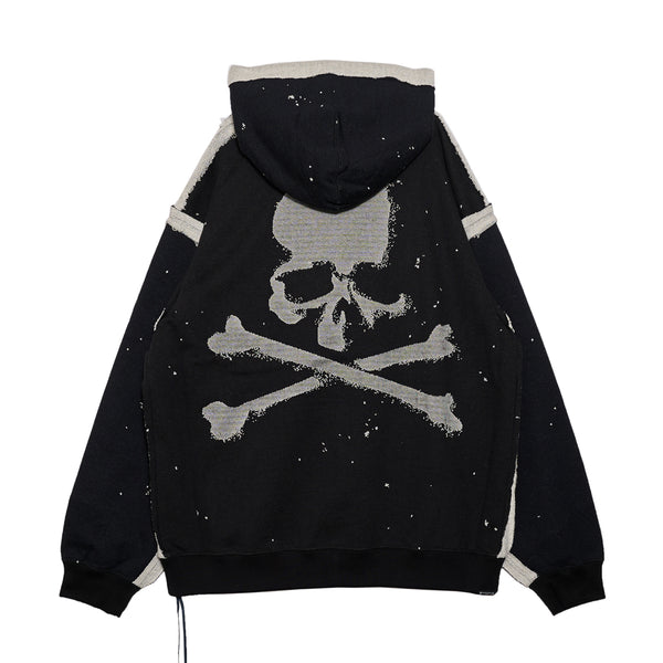 CUT-OFF HOODIE<br>[BOXY FIT]