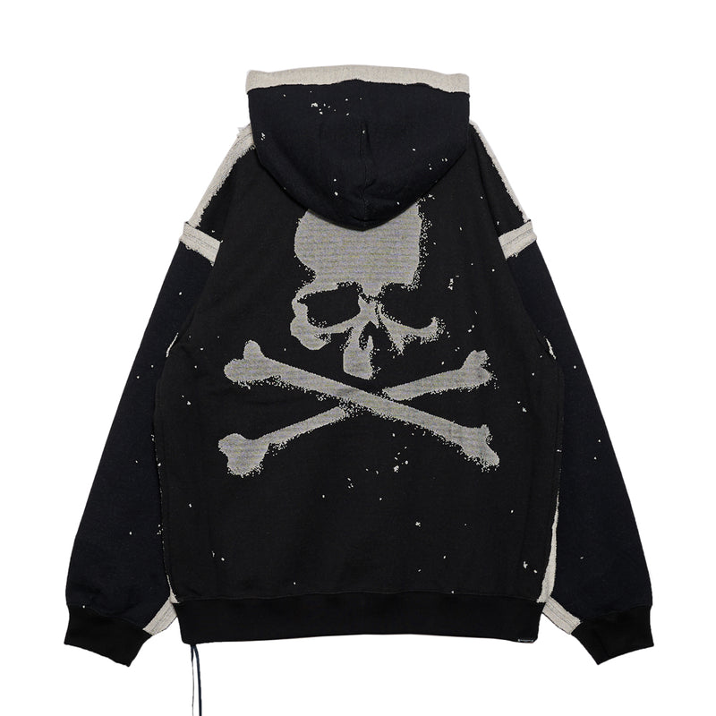 CUT-OFF HOODIE<br>[BOXY FIT]