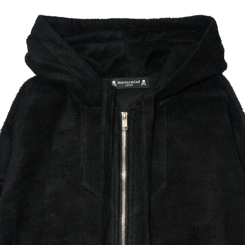 TERRY JACQUARD ZIP-UP MEXICAN PARKA