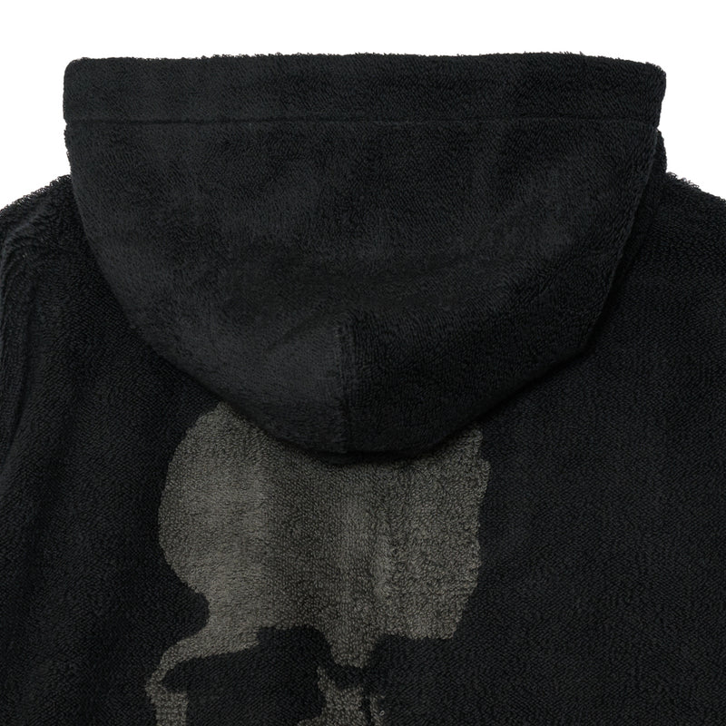 TERRY JACQUARD ZIP-UP MEXICAN PARKA