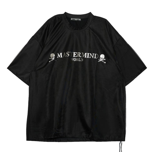 SHEER OVER-LAYER SS TEE<br>[BOXY FIT]