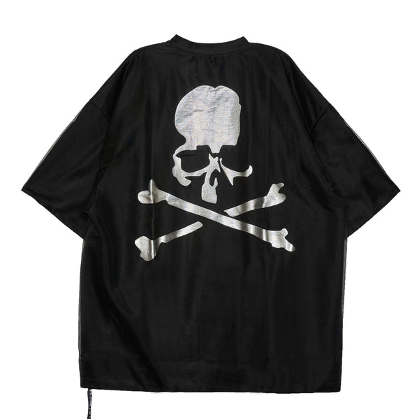 SHEER OVER-LAYER SS TEE<br>[BOXY FIT]