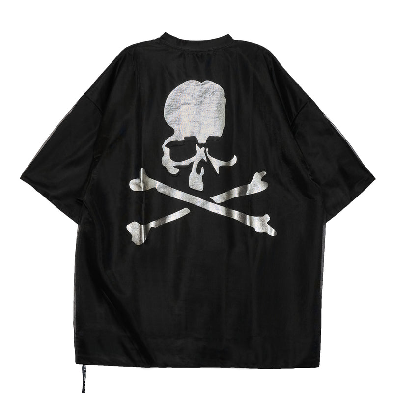 SHEER OVER-LAYER SS TEE<br>[BOXY FIT]