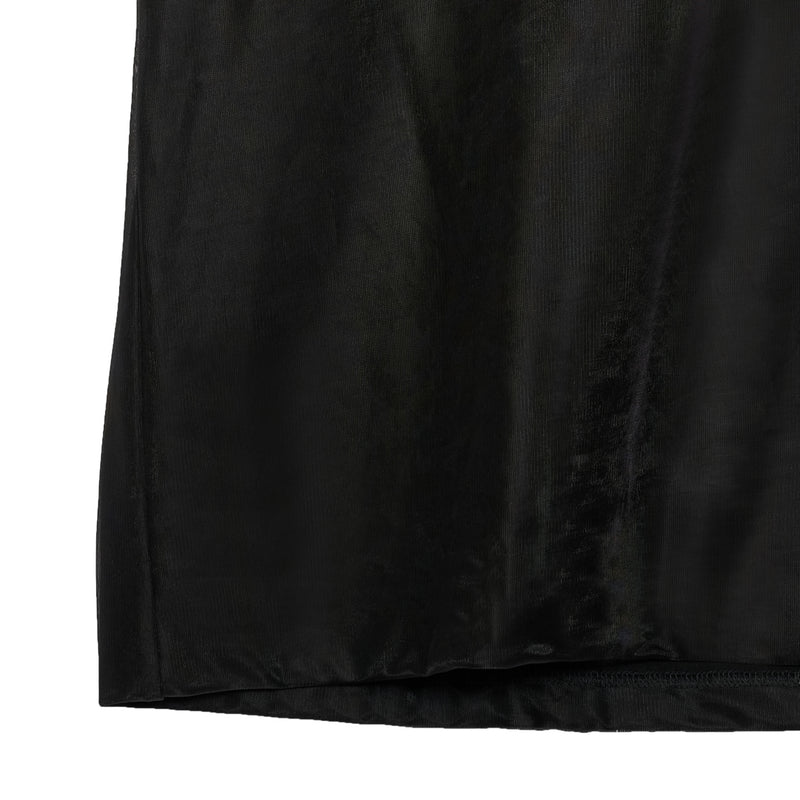 SHEER OVER-LAYER SS TEE<br>[BOXY FIT]