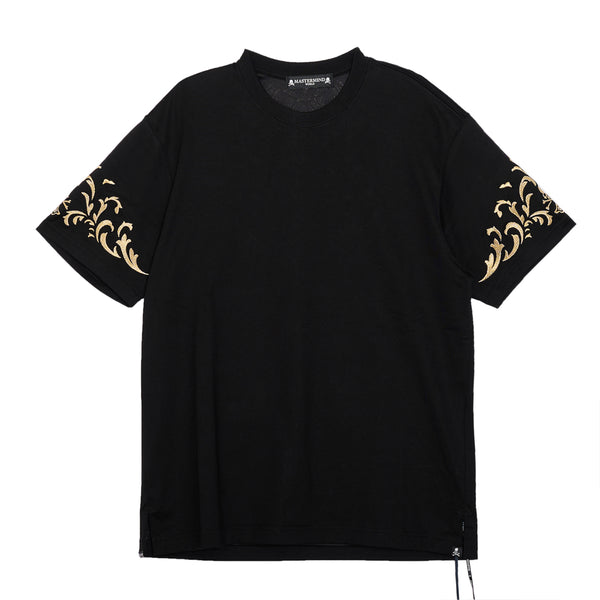 ORNAMENT TEE<br>BLACK/GOLD