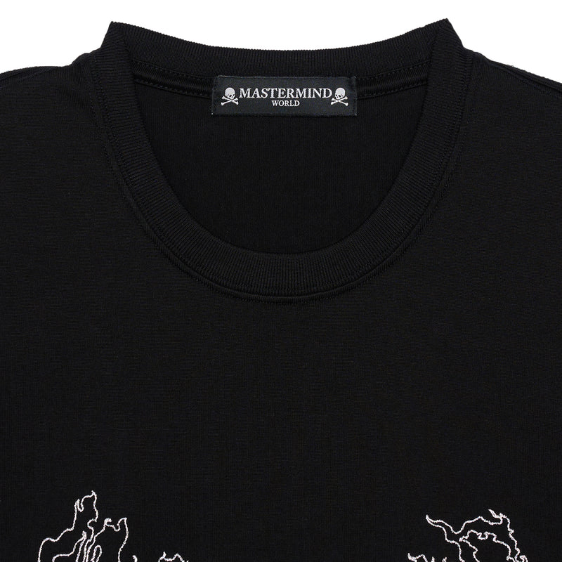 GLASSBEADED SS TEE<br>[REGULAR FIT]