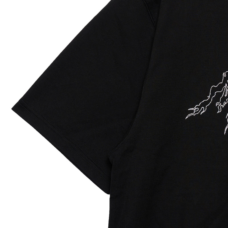 GLASSBEADED SS TEE<br>[REGULAR FIT]