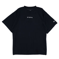 S/S OS PTEE MMJ LOGO BLK WHT