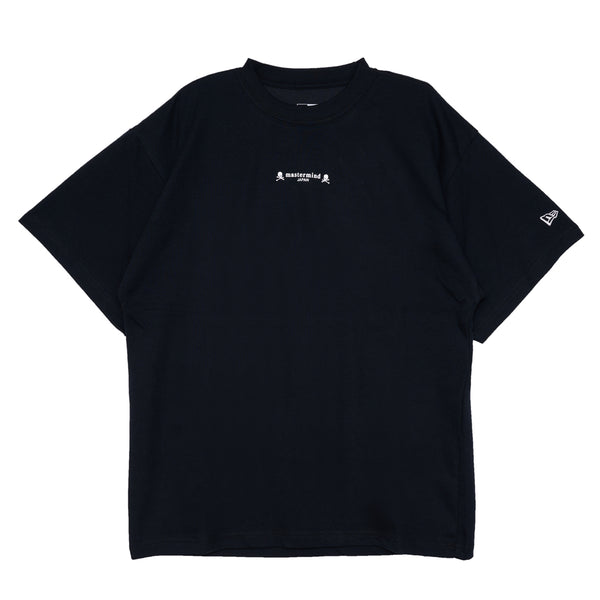 S/S OS PTEE MMJ LOGO BLK WHT