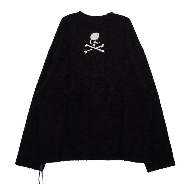 DAMAGED PILE LS TEE<br>[BOXY FIT]
