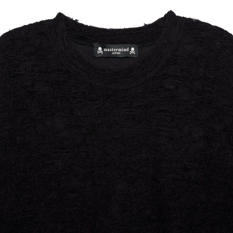 DAMAGED PILE LS TEE<br>[BOXY FIT]