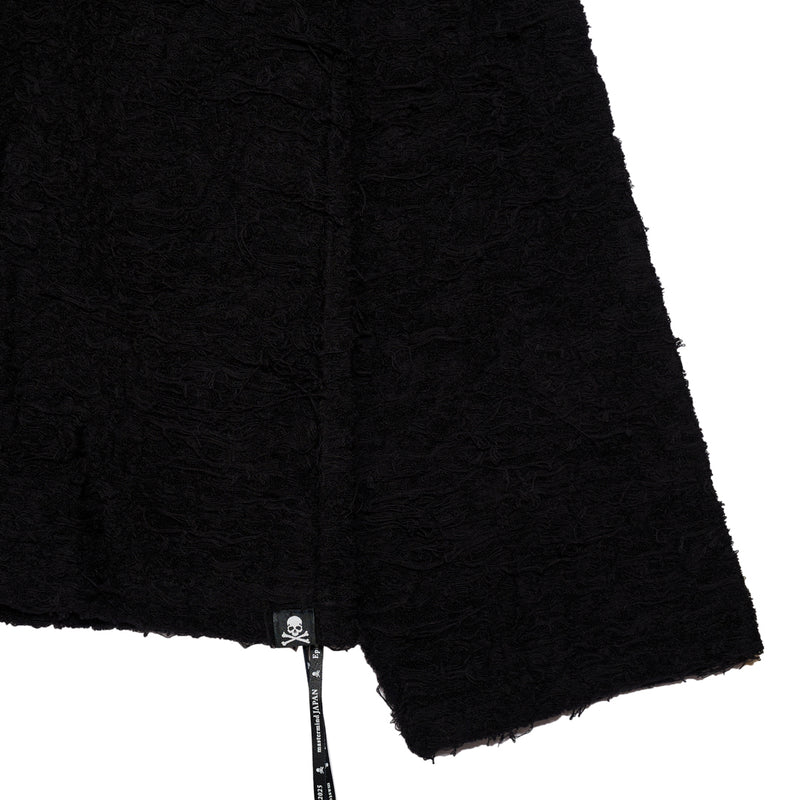 DAMAGED PILE LS TEE<br>[BOXY FIT]